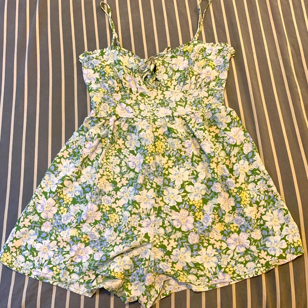 Love tree spring romper